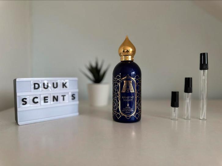 Attar Collection Khaltat Night tester/sample/decant, Sieraden, Tassen en Uiterlijk, Uiterlijk | Parfum, Nieuw, Ophalen