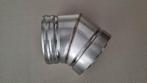 Nieuwe rvs 45 graden kachelpijp 10 stuks, Huis en Inrichting, Kachels, Ophalen of Verzenden, Nieuw, Hout, Overige soorten