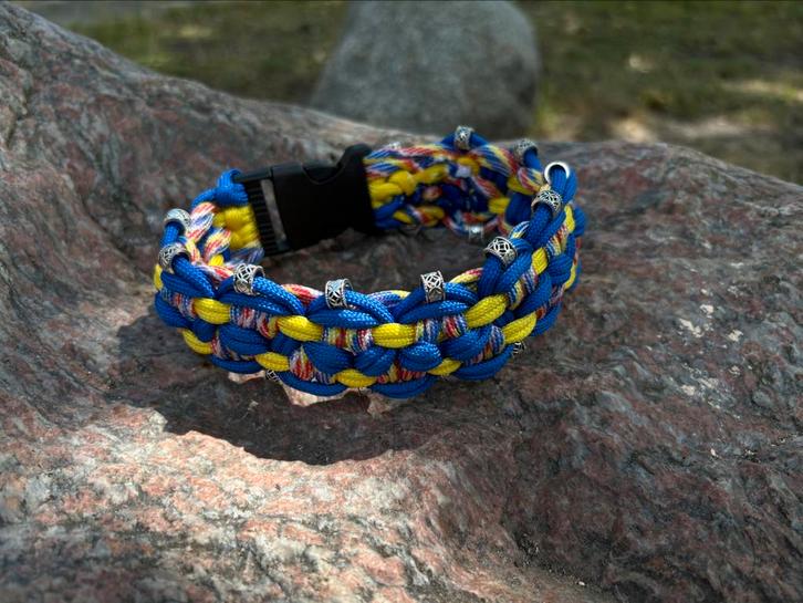 Honden halsband handgemaakt, Dieren en Toebehoren, Hondenhalsbanden en Penningen, Nieuw, Handgemaakt, Ophalen of Verzenden
