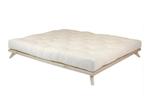 Karup futon bed Senza naturel 140x200, Huis en Inrichting, Ophalen, Tweepersoons, Scandinavisch, 140 cm