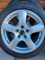 18 inch VW T6 T5 velgenset met winterbanden 5x120, 18 inch, Bestelwagen, Banden en Velgen, 235 mm