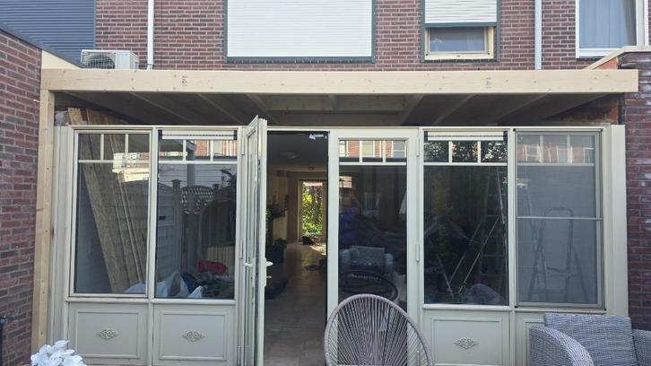 Voorkant veranda, Tuin en Terras, Overkappingen, Gebruikt, Veranda, Ophalen
