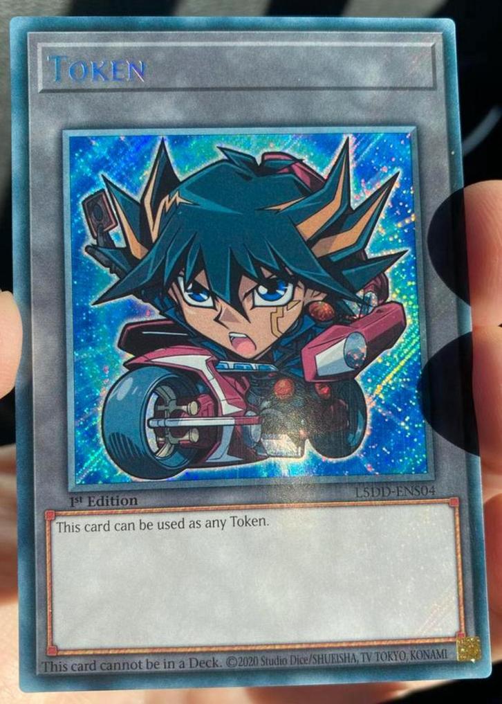 Yu-Gi-Oh! Alternate Yusei Token Prono Secret Rare !, Hobby en Vrije tijd, Verzamelkaartspellen | Yu-gi-Oh!, Zo goed als nieuw