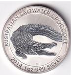 Australië, 1 dollar, 2014, 1 OZ zilver, Postzegels en Munten, Munten | Oceanië, Zilver, Ophalen of Verzenden, Losse munt
