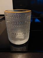 Vaasje, Overige kleuren, Ophalen of Verzenden, Minder dan 50 cm, Glas