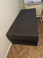 Bed, Huis en Inrichting, Slaapkamer | Bedden, Ophalen, Eenpersoons, Zo goed als nieuw, Grijs