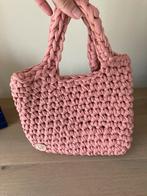 Handgemaakte tas oud roze, Sieraden, Tassen en Uiterlijk, Tassen | Damestassen, Ophalen of Verzenden, Nieuw, Roze, Handtas