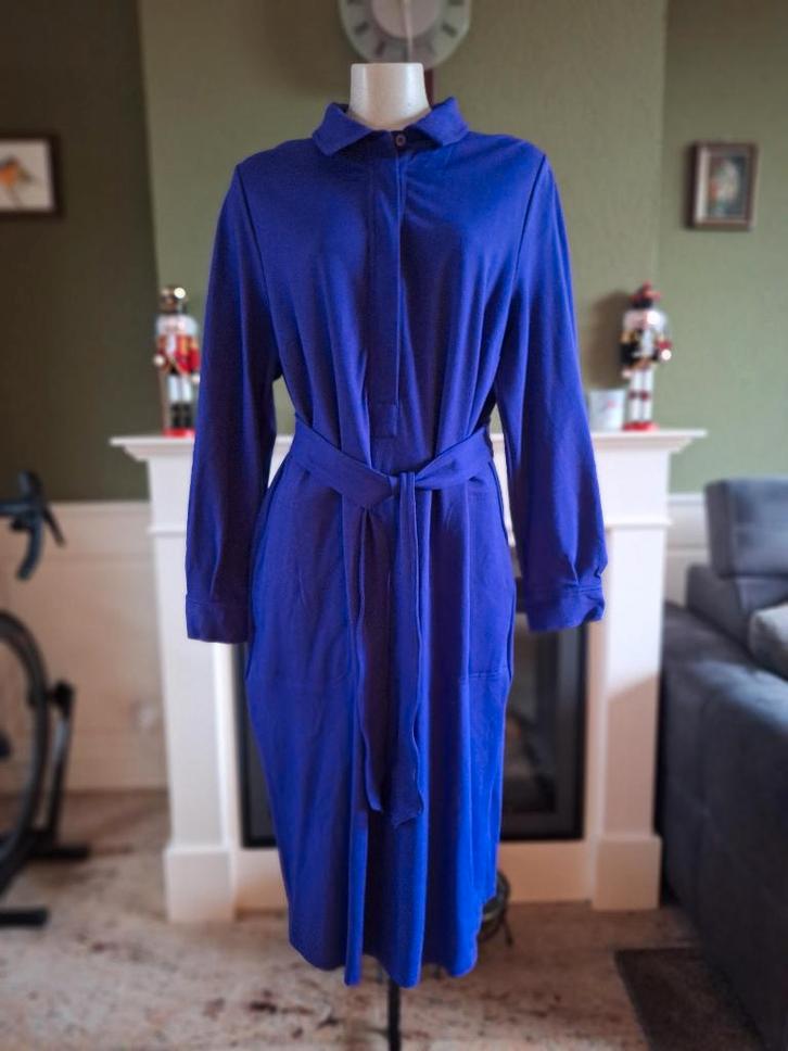 Ullla Popken paarse Selection jurk 46 /48 bijna nieuw, Kleding | Dames, Jurken, Zo goed als nieuw, Maat 46/48 (XL) of groter, Paars