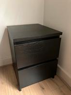 Te koop: Ikea Malm 2 lades, Huis en Inrichting, Slaapkamer | Nachtkastjes, Ophalen, Zo goed als nieuw, 45 tot 65 cm, Minder dan 55 cm