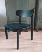 Stoel zwart hout Fauteuil Light and Living chair black Nieuw, Huis en Inrichting, Stoelen, Ophalen, Zwart, Modern Industrieel