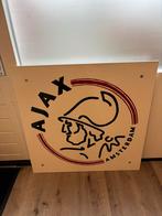 Ajax Logo Houten Plaat - Handgeschilderd, Ophalen, Gebruikt