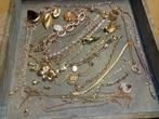 Lot antieke sieraden, Verzenden, Overige materialen, Overige typen, Met edelsteen