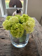 Kunst groen bloemen annelbel hortensia, Ophalen of Verzenden, Zo goed als nieuw