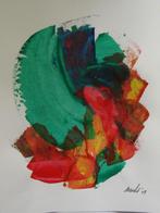 Origineel werk F. Merlot 1937 - 2021, Antiek en Kunst, Ophalen of Verzenden