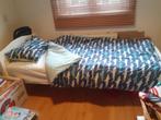 1 persoons bed, Huis en Inrichting, Slaapkamer | Bedden, 90 cm, Gebruikt, Eenpersoons, Wit