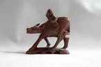 Beeld Hout Buffel Kind Chinees, Antiek en Kunst, Ophalen of Verzenden