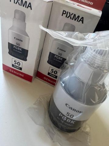 Canon Pixma inktflesjes beschikbaar voor biedingen