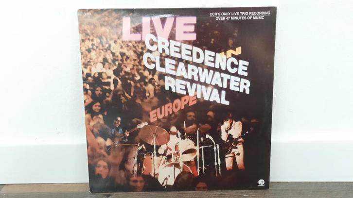Creedence Clearwater Revival – Live In Europe LP Plaat, Cd's en Dvd's, Vinyl | Rock, Gebruikt, Overige genres, 12 inch, Ophalen of Verzenden