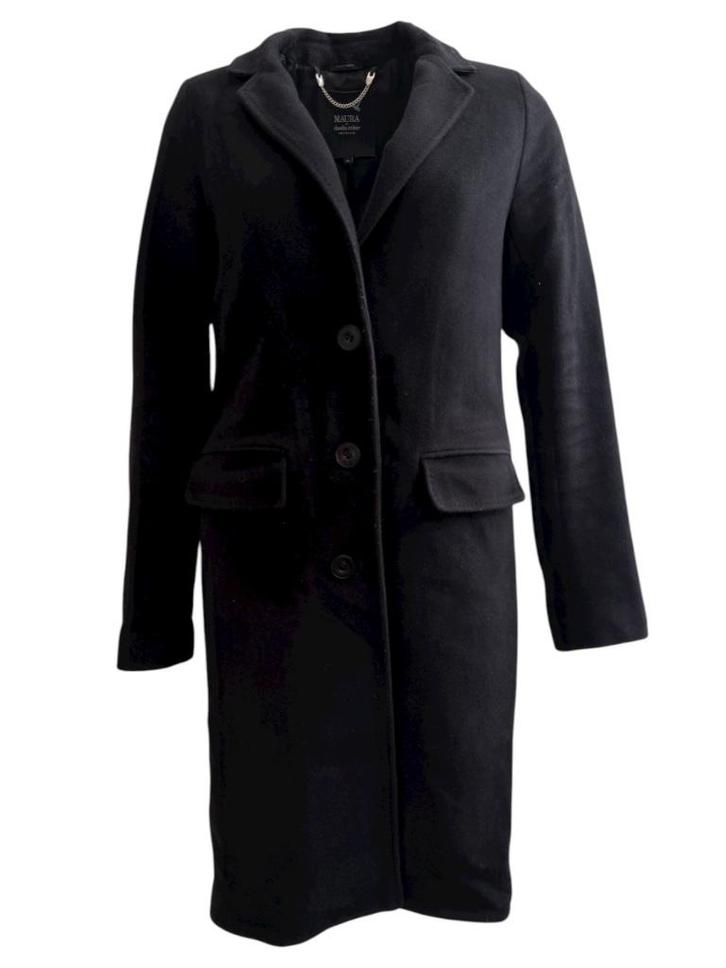 Claudia Strater jas S, Kleding | Dames, Jassen | Winter, Zo goed als nieuw, Maat 36 (S), Zwart, Verzenden