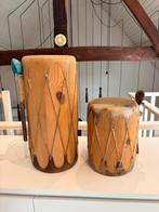 Houten trommels, Muziek en Instrumenten, Percussie, Ophalen, Zo goed als nieuw, Trommel