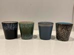 4 HK Living 70's Koffiekopjes, Huis en Inrichting, Keuken | Servies, Keramiek, Ophalen of Verzenden, Zo goed als nieuw, Overige stijlen