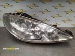 Koplamp rechts van een Peugeot 206, Gebruikt, -, -, -