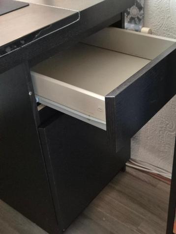 Bureau MALM (zwart) - afbeelding 2