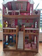 Leuk poppenhuis met meubels, Ophalen, Zo goed als nieuw, Poppenhuis