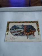 HERTJES. BIJ LANDSCHAP. A. MERRY CHRISTMAS, Ophalen of Verzenden, Voor 1920, Sterren en Beroemdheden