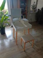 Te koop ( make up) kap tafel, Ophalen, Gebruikt, Hout, Minder dan 100 cm