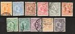 531 Nvph 34-44 Wilhelmina gebruikt zie scans, Postzegels en Munten, Postzegels | Nederland, Ophalen of Verzenden, T/m 1940, Gestempeld