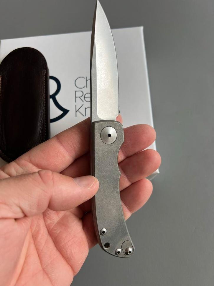 Chris Reeve Impinda Zakmes te koop, Caravans en Kamperen, Kampeergereedschap, Zo goed als nieuw, Ophalen of Verzenden