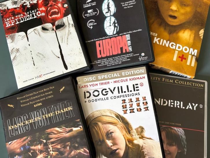 LARS VON TRIER (6 films, DVD), Cd's en Dvd's, Dvd's | Filmhuis, Zo goed als nieuw, Scandinavië, Vanaf 16 jaar, Ophalen of Verzenden