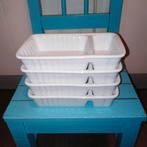 Patatbakjes met sausgedeelte 4 stuks leitmotiv, Ophalen, Overige typen, Zo goed als nieuw, Overige stijlen