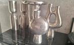 Gave ruw alu zilveren set vazen en kandelaren light living, Nieuw, Ophalen of Verzenden, X, X