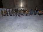 Tinnen soldaatjes vintage in kleur, Ophalen of Verzenden, Gebruikt
