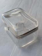 Art deco kristallen kistje sieradendoos botervloot jaren 20, Ophalen