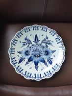 Delfts blauw wandbord schulprand, Antiek en Kunst, Ophalen