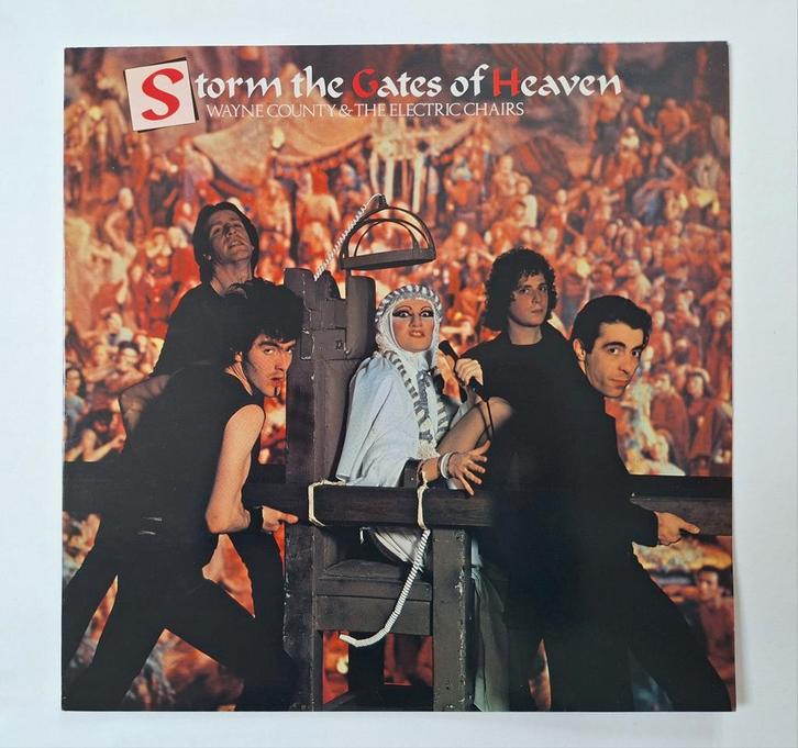 Vinyl LP Wayne County & The Electric Chairs  - Storm The..., Cd's en Dvd's, Vinyl | Rock, Zo goed als nieuw, Poprock, 12 inch
