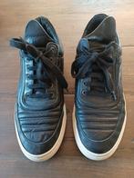 Zwarte filling pieces, leder, maat 40, valt ruim, Gedragen, Ophalen of Verzenden, Zwart