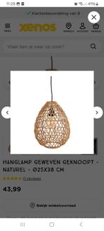 Hanglamp xenos 38 cm, Ophalen, Zo goed als nieuw, Minder dan 50 cm