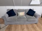 Gratis af te halen - Ektorp Ikea Bank - Grijs, Ophalen, Gebruikt, Driepersoons, 75 tot 100 cm