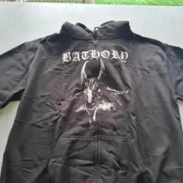 Bathory Goat Heren vest met capuchon - zwart - XXL beschikbaar voor biedingen