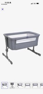 Co sleeper chicco next 2 me essential, Ophalen, Zo goed als nieuw, Wieg
