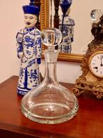 Mooie grote glazen karaf, Antiek en Kunst, Antiek | Glas en Kristal, Ophalen