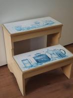 Kruk, opstapje, keukenkruk. Van hout, zeer stevig., Huis en Inrichting, Krukjes, Ophalen, Zo goed als nieuw, Hout