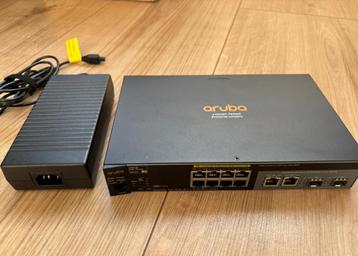 Aruba 2530-8G-POE+ switch incl voeding beschikbaar voor biedingen