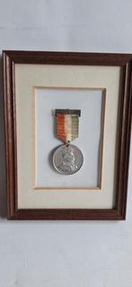 Oude Medaille King Edward VII Londen 1902, Verzamelen, Ophalen of Verzenden, Gebruikt