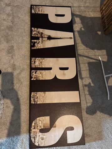 Groot Schilderij- Parijs Thema beschikbaar voor biedingen