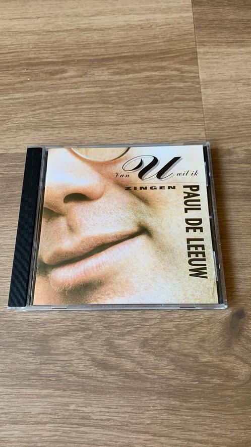 Paul de Leeuw - Van U Wil Ik Zingen, Cd's en Dvd's, Cd's | Nederlandstalig, Zo goed als nieuw, Levenslied of Smartlap, Verzenden